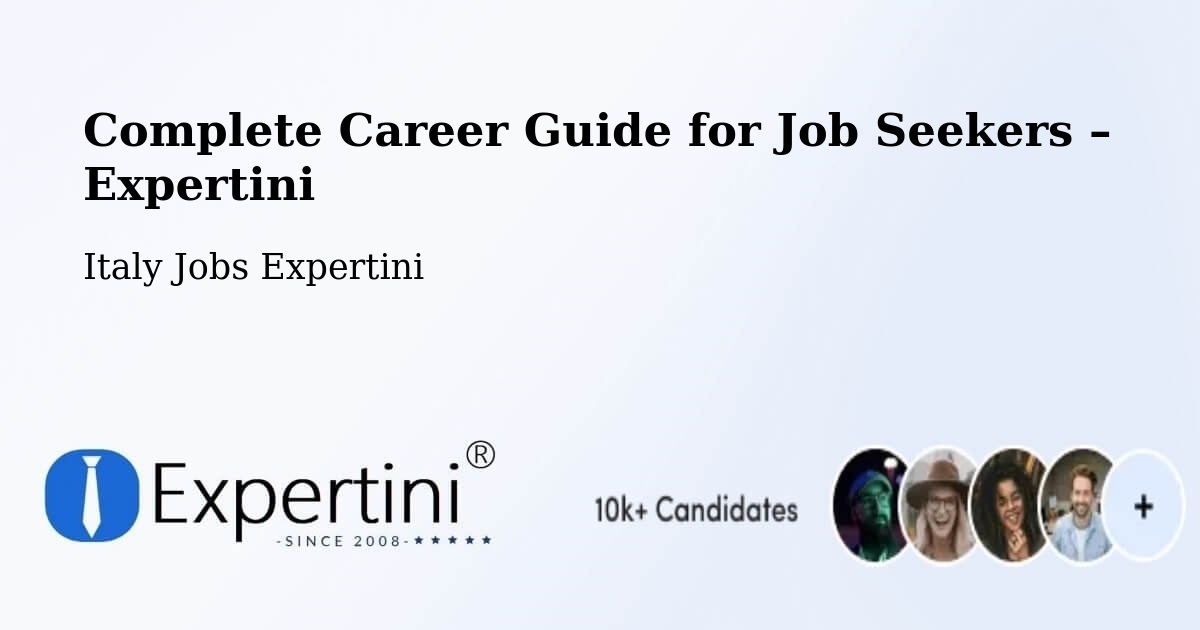 Career Guide for Job Seekers – Verona - Verona, Italy Jobs Expertini